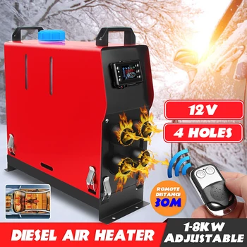All In One 12V 5000W Air Diesel Heater 4Hole Car Heater For Truck Motorhome Caravan Boat Bus + LCD Switch Monitor Remote control
All In One 12V 5000W Air Diesel Heater 4Hole Car Heater For Truck Motorhome Caravan Boat Bus + LCD Switch Monitor Remote control