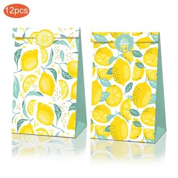 Baby Shower Lemon Paper Candy Bags Happy Birthday Fresh Lemon Stickers Gifts Bags Lemon Party Decorations Kids Party Bags Favors 
Baby Shower Lemon Paper Candy Bags Happy Birthday Fresh Lemon Stickers Gifts Bags Lemon Party Decorations Kids Party Bags Favors