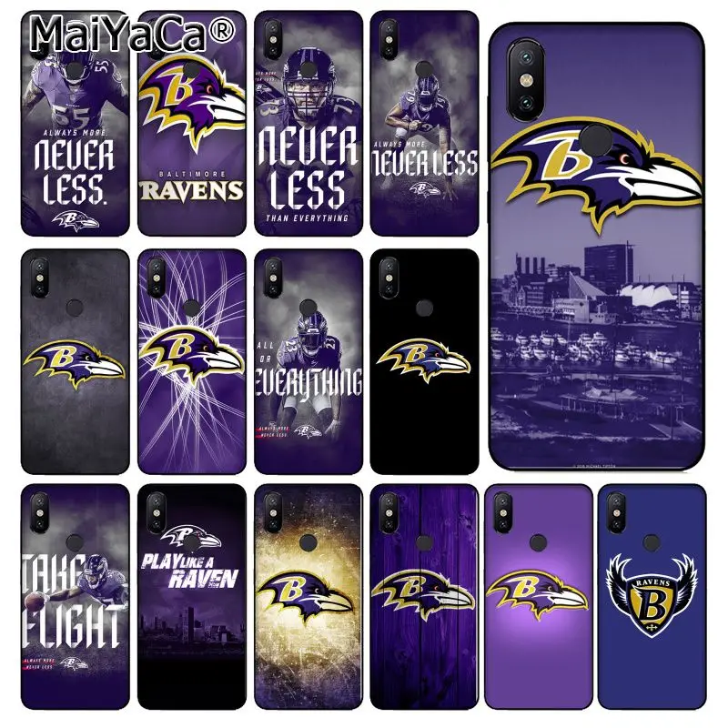 MaiYaCa Baltimore Ravens TPU Soft Silicone Phone Case for xiaomi mi 6 8 se note2 3 mix2 redmi 5 5plus note 4 5 5 case coque
MaiYaCa Baltimore Ravens TPU Soft Silicone Phone Case for xiaomi mi 6 8 se note2 3 mix2 redmi 5 5plus note 4 5 5 case coque