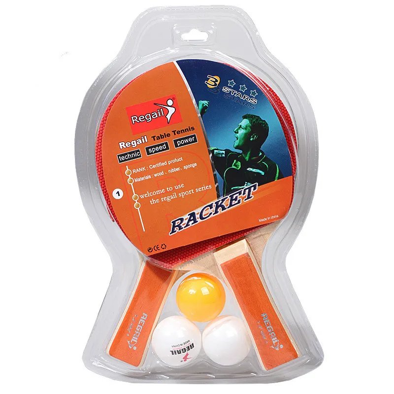 Genuine table tennis racket A508 table tennis set practice racket pingpong ball accessories Long handle horizontal
Genuine table tennis racket A508 table tennis set practice racket pingpong ball accessories Long handle horizontal