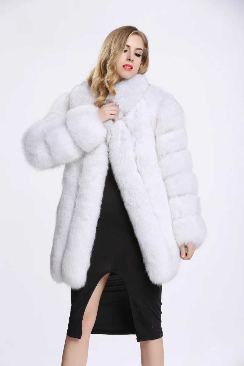 2021 Fall/winter Fur Integrated Fox Fur Overcoat Stitching Faux Fur Coat Mink Topcoat Hooded Nine-point Sleeve Fashion Clothing
2021 Fall/winter Fur Integrated Fox Fur Overcoat Stitching Faux Fur Coat Mink Topcoat Hooded Nine-point Sleeve Fashion Clothing