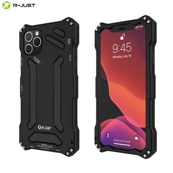 R-JUST for iPhone 11 Pro MAX Shockproof Waterproof Armor Metal Case for iPhone 11 5.8 6.1 6.5 2019 Heavy Duty Full Protect Cover
R-JUST for iPhone 11 Pro MAX Shockproof Waterproof Armor Metal Case for iPhone 11 5.8 6.1 6.5 2019 Heavy Duty Full Protect Cover