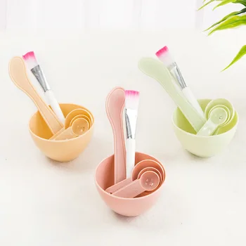 Northern European-Style Color DIY Beauty Facemask Bowl Set Makeup Four-piece Set Plastic Portable 4-in-1 Mask Tools Set
Northern European-Style Color DIY Beauty Facemask Bowl Set Makeup Four-piece Set Plastic Portable 4-in-1 Mask Tools Set