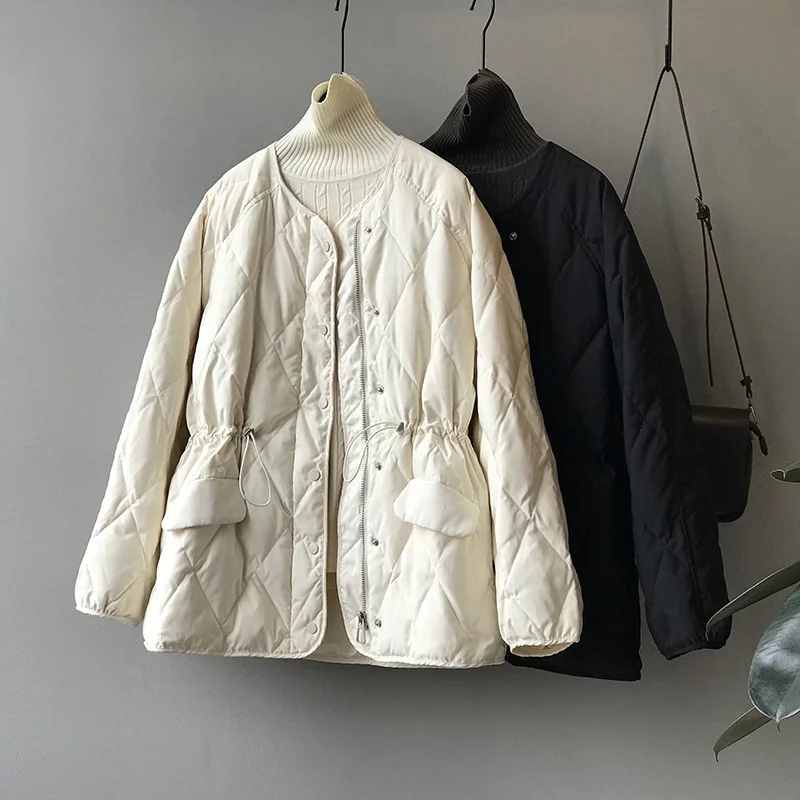 Winter New Black Padded Jacket Women Fashion Thick Warm Slim Waist Cotton Coat Parkas Ladies Elegant Solid Colorful Outwear
Winter New Black Padded Jacket Women Fashion Thick Warm Slim Waist Cotton Coat Parkas Ladies Elegant Solid Colorful Outwear