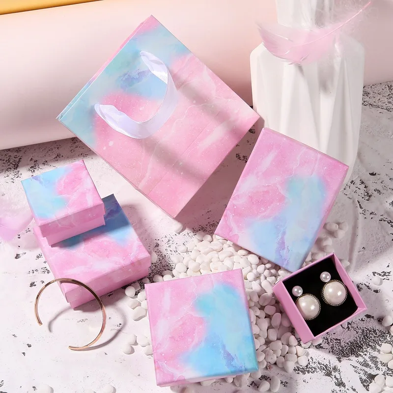 24pcs Paper Cardboard Jewelry Boxes Storage Display Carrying Box For Necklaces Bracelets Earrings Square Rectangle Small Case
24pcs Paper Cardboard Jewelry Boxes Storage Display Carrying Box For Necklaces Bracelets Earrings Square Rectangle Small Case