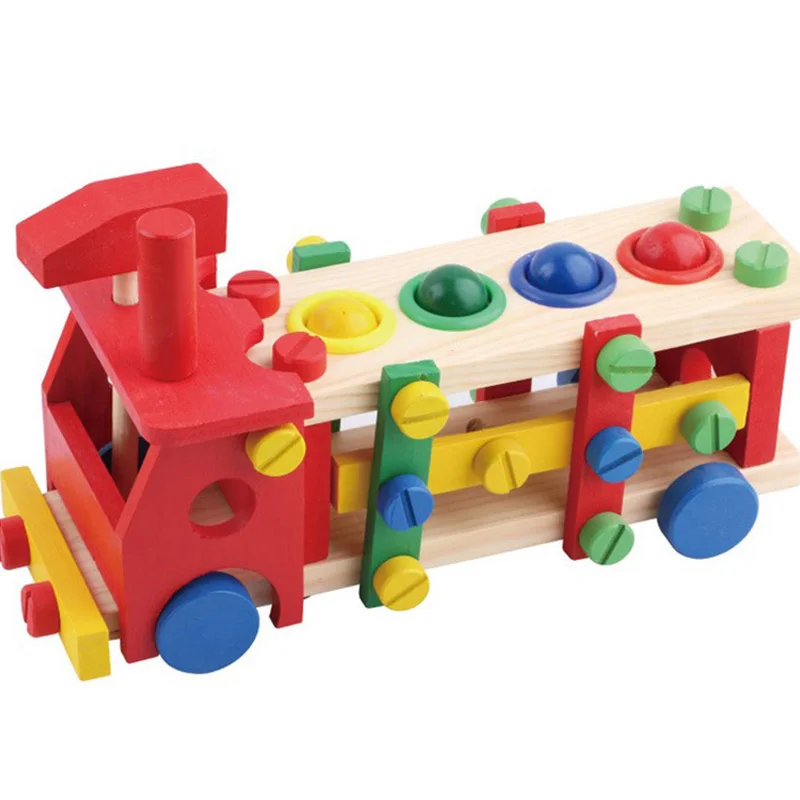 Disassembly Assembly Knocking Ball Table Screw Car Wooden Disassembly Building Blocks Puzzle Multifunctional Nut Combination Toy
Disassembly Assembly Knocking Ball Table Screw Car Wooden Disassembly Building Blocks Puzzle Multifunctional Nut Combination Toy