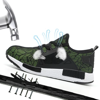 Top Sale Dropshipping Men And Women Safety Boots Outdoor Breathable Men Shoes Smash-Proof Puncture-Proof Workers Sneakers 
Top Sale Dropshipping Men And Women Safety Boots Outdoor Breathable Men Shoes Smash-Proof Puncture-Proof Workers Sneakers