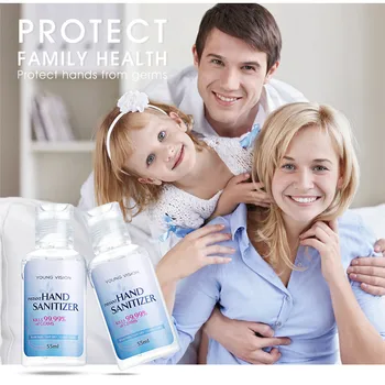 55ml Effective Antibacterial Instant Hand Sanitizer Gel Wash Free Quick-Drying Refreshing Disposable Sterilization Disinfectant 
55ml Effective Antibacterial Instant Hand Sanitizer Gel Wash Free Quick-Drying Refreshing Disposable Sterilization Disinfectant