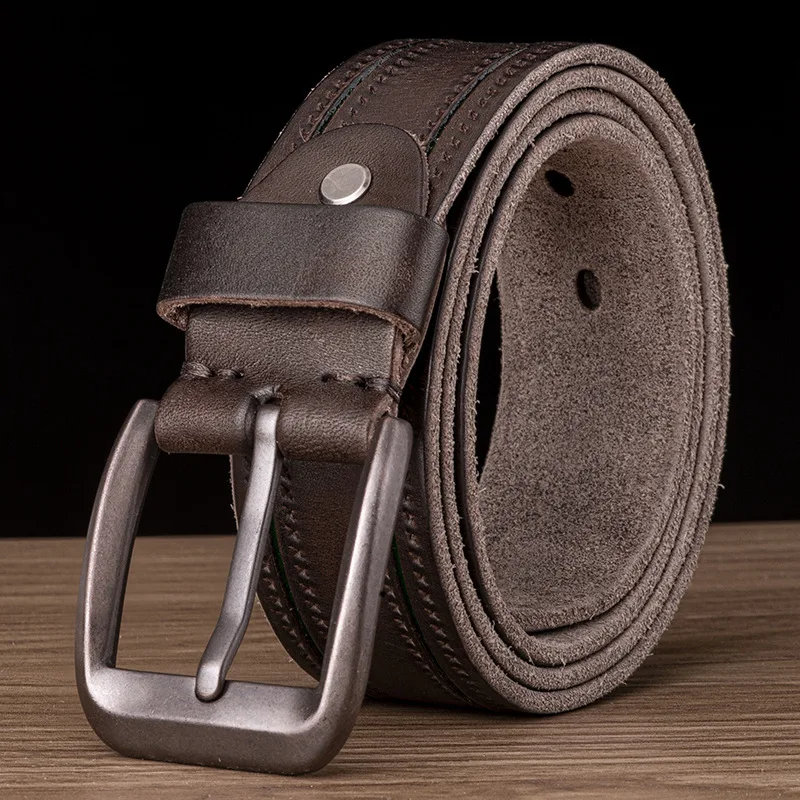 Top Grade Washing Retro Soft Leather Leather Belt Men's Genuine Leather Pin Buckle First Layer of Pure Leather Handmade Belt Men
Top Grade Washing Retro Soft Leather Leather Belt Men's Genuine Leather Pin Buckle First Layer of Pure Leather Handmade Belt Men