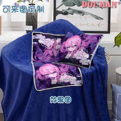 Фото IVYYE складное одеяло с изображением ангела в стиле аниме теплое украшение для