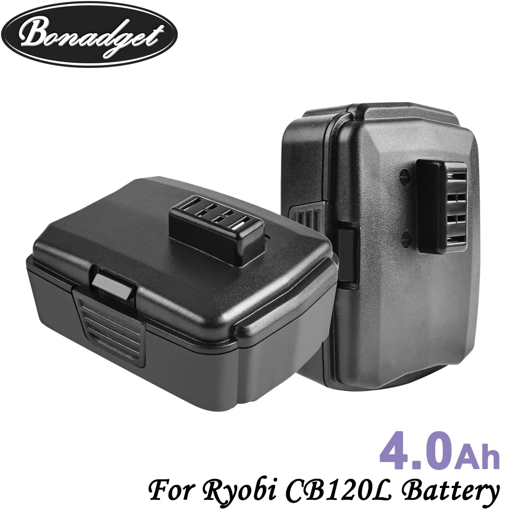 Bonadget заменить 12V 4000mah литий ионный аккумулятор для Ryobi BPL 1220 CB120L BPL1220 BPN1213 130503001 130503005