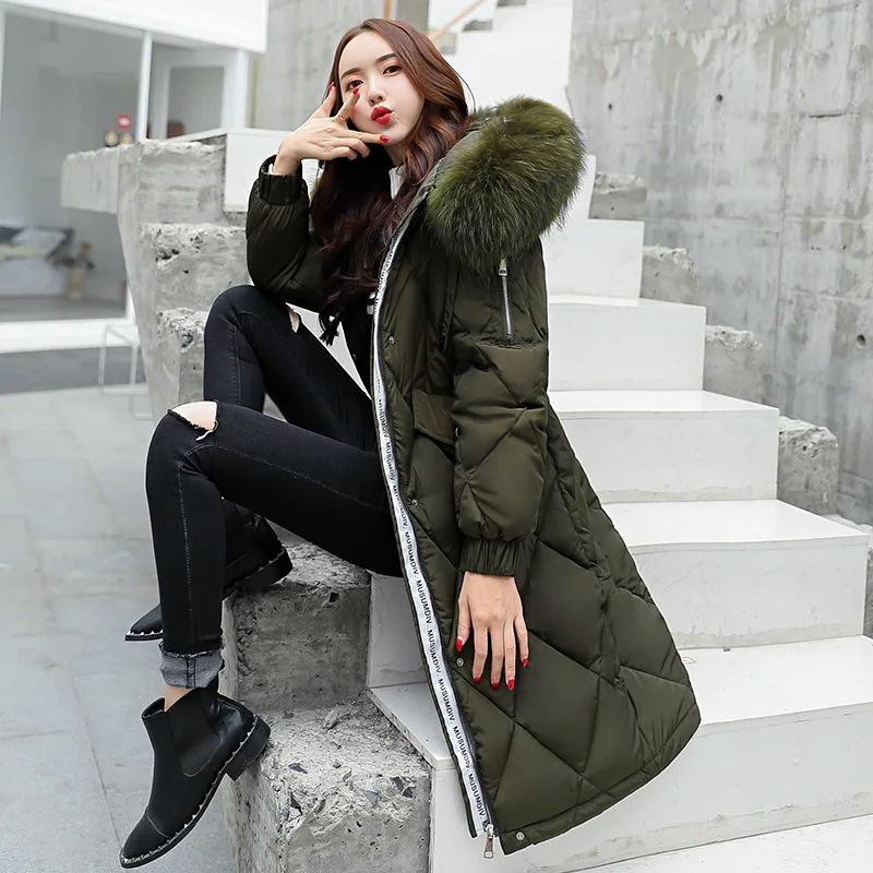2018 Winter New Style Korean-style Loose-Fit Large Fur Collar Large Size Mid-length Fat Mm down Jacket Cotton-padded Clothes Fas
2018 Winter New Style Korean-style Loose-Fit Large Fur Collar Large Size Mid-length Fat Mm down Jacket Cotton-padded Clothes Fas