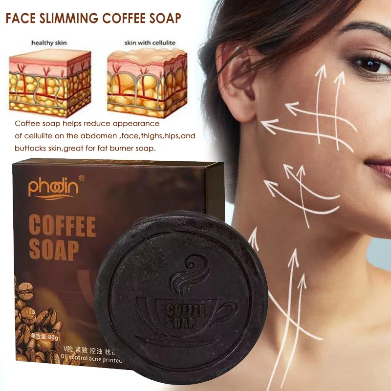 V shaped Face Slimming Coffee Soap Bar Skin Whitening Oil Control Eliminate Edema Lifting Firming Thin Masseter Coffee Saop 80g
V shaped Face Slimming Coffee Soap Bar Skin Whitening Oil Control Eliminate Edema Lifting Firming Thin Masseter Coffee Saop 80g