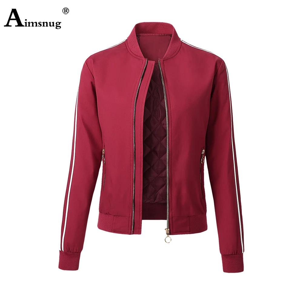2020 Women Fashion Stand Collar Jacket Autumn Washed Tunic Outerwear Striped Jackets Zipper Pockets Slim Ladies Winter Coats
2020 Women Fashion Stand Collar Jacket Autumn Washed Tunic Outerwear Striped Jackets Zipper Pockets Slim Ladies Winter Coats