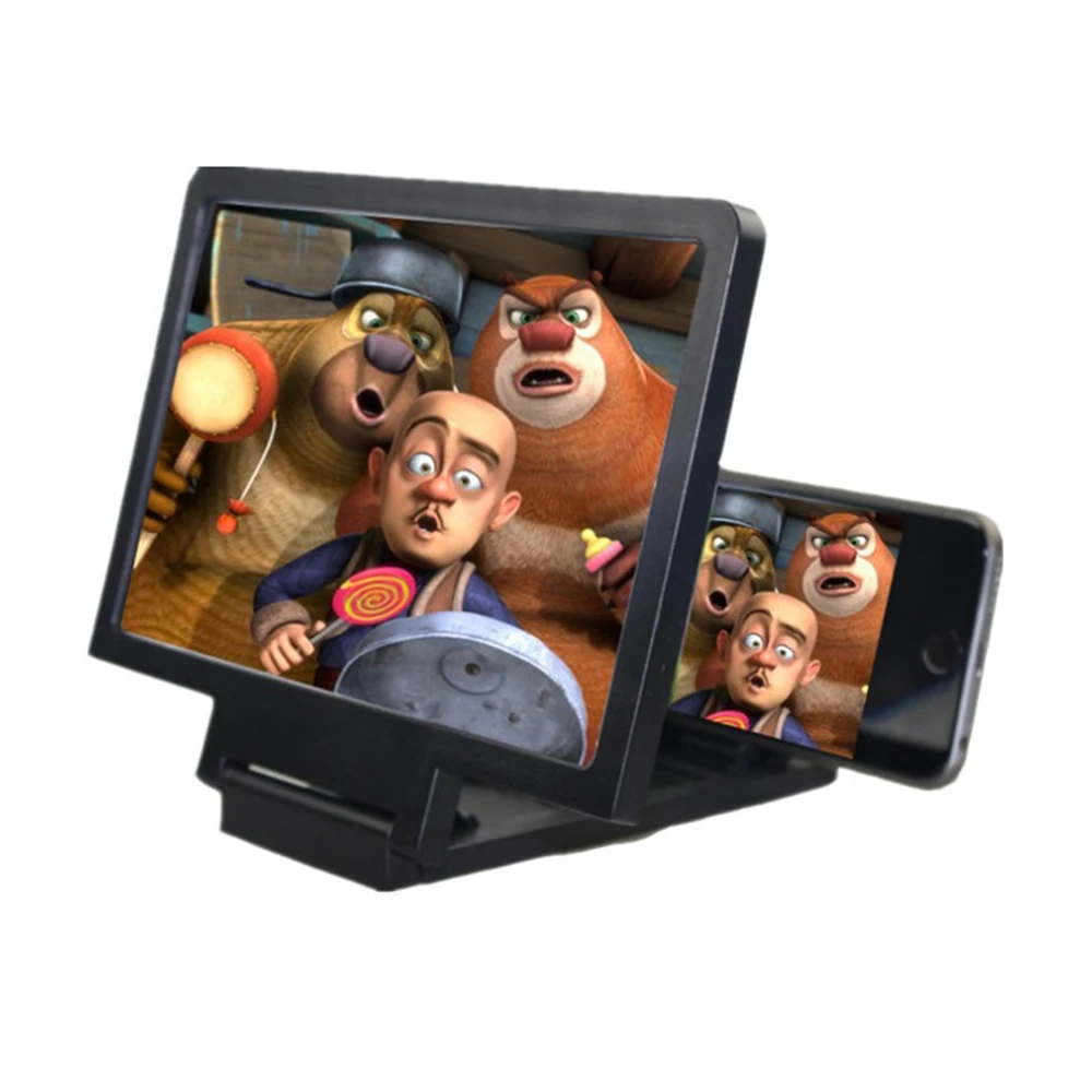 Phone Holder Universal Mobile Phone Screen Magnifier 3D Enlarger Magnifying Screen Projector Desktop Holder For Phone
Phone Holder Universal Mobile Phone Screen Magnifier 3D Enlarger Magnifying Screen Projector Desktop Holder For Phone