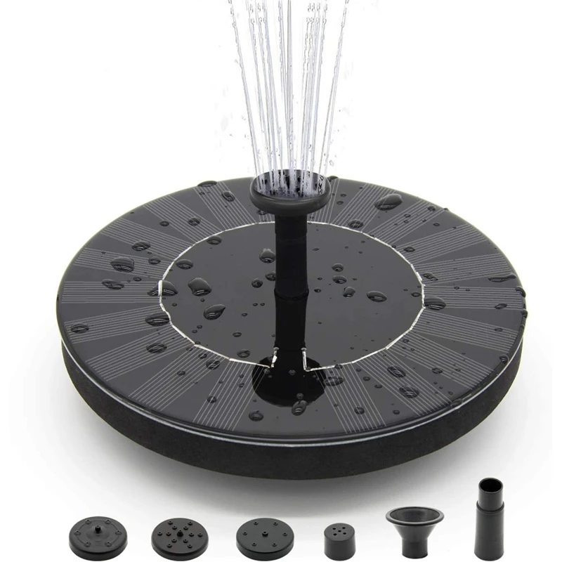 2W Solar Fountain Pump Solar Powered Bird Bath Fountains Standing Floating for Bird Bath Pond Pool Garden Yard
2W Solar Fountain Pump Solar Powered Bird Bath Fountains Standing Floating for Bird Bath Pond Pool Garden Yard