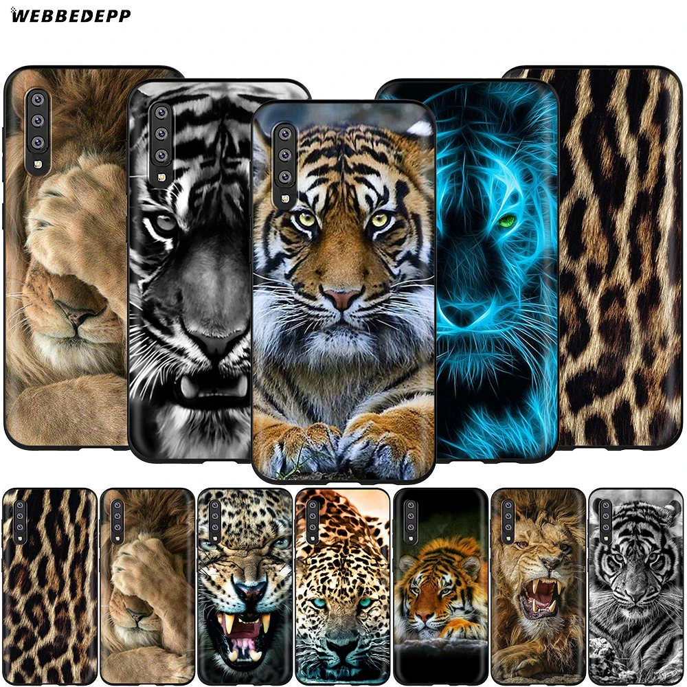Webbedepp модная одежда для девочек с леопардовым принтом чехол Samsung Галактики S7 S8 S9 S10