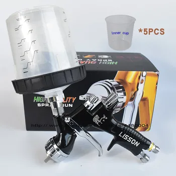GTI gravity spray gun, air spray gun 1.3mm with 600CC Paint Mixing Cup kit suitable for automotive spraying
GTI gravity spray gun, air spray gun 1.3mm with 600CC Paint Mixing Cup kit suitable for automotive spraying