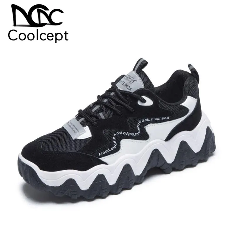 Coolcept Women Sneakers Fashion Lace Up Casual Flats Shoes Women Outdoor Brand Jogging Fitness Vulcanized Footwear Size 35-40
Coolcept Women Sneakers Fashion Lace Up Casual Flats Shoes Women Outdoor Brand Jogging Fitness Vulcanized Footwear Size 35-40