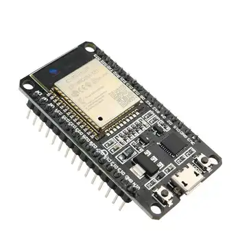 ESP-32S Development Board Wireless WiFi + bluetooth 2-in-1 2.4 GHz Dual-core CPU Board with TSMC Low-power 40nm Technology
ESP-32S Development Board Wireless WiFi + bluetooth 2-in-1 2.4 GHz Dual-core CPU Board with TSMC Low-power 40nm Technology