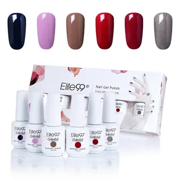 (6PCS)Elite99 Nail Gel Set UV LED Nail Polish Semi-Permanent Color Base Coat Top Coat Manicure and Pedicure 8ml Gift Set
(6PCS)Elite99 Nail Gel Set UV LED Nail Polish Semi-Permanent Color Base Coat Top Coat Manicure and Pedicure 8ml Gift Set