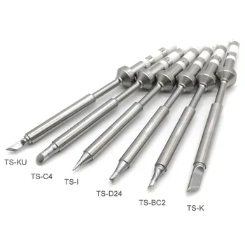 TS100 Soldering Iron tips Lead Free Replacement Various models of Tip Electric Soldering Iron Tip K KU I D24 BC2 C4
TS100 Soldering Iron tips Lead Free Replacement Various models of Tip Electric Soldering Iron Tip K KU I D24 BC2 C4