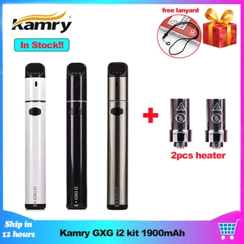 

Kamry GXG I2 Kit Heating Stick 1900mAh Battery Vape Pen Vaporizer Ceramic Coil Heating for Tobacco E Cigarette Kit No Burn