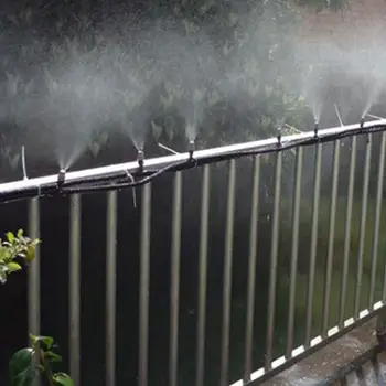 10M Water Sprinkler with 10pcs Sprinklers Spray Nozzle Automatic Watering Gardening Cooling Equipment Supplies Multi-Function
10M Water Sprinkler with 10pcs Sprinklers Spray Nozzle Automatic Watering Gardening Cooling Equipment Supplies Multi-Function