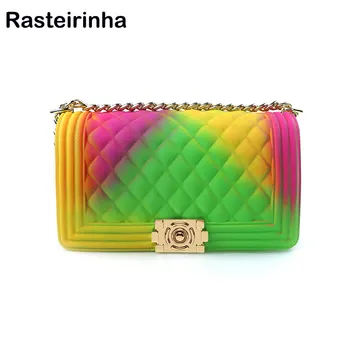 Candy Bag Best Gift Female Chain Messenger Bags Trends 2020 Sling Bags for Women Luxury Design Purses Jelly Bag Gradient Painted
Candy Bag Best Gift Female Chain Messenger Bags Trends 2020 Sling Bags for Women Luxury Design Purses Jelly Bag Gradient Painted