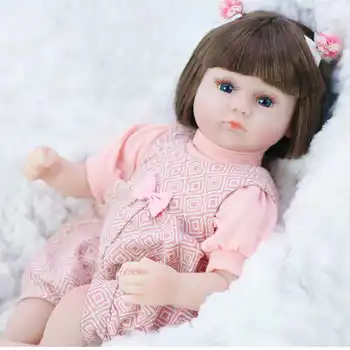 42CM Baby Reborn Dolls Vinyl Toys For Girls Realistic Baby Doll Lifelike Reborn Beautiful Birthday Gift
42CM Baby Reborn Dolls Vinyl Toys For Girls Realistic Baby Doll Lifelike Reborn Beautiful Birthday Gift