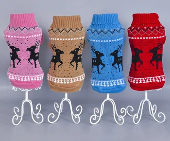 usd 3.98/pc wholesale dog winter clothes apparel sweater Turtle neck classic pattern deer Mixed size 20pcs /lot
usd 3.98/pc wholesale dog winter clothes apparel sweater Turtle neck classic pattern deer Mixed size 20pcs /lot