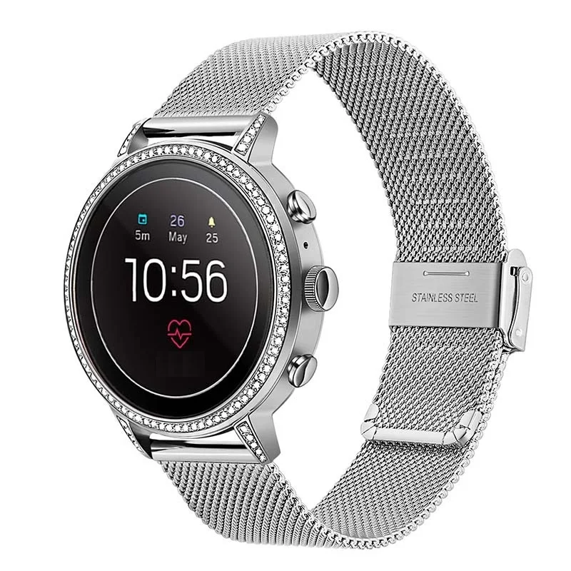 Stainless Steel Gen Fossil Smartwatch Bands Wrist Band Fossil Q