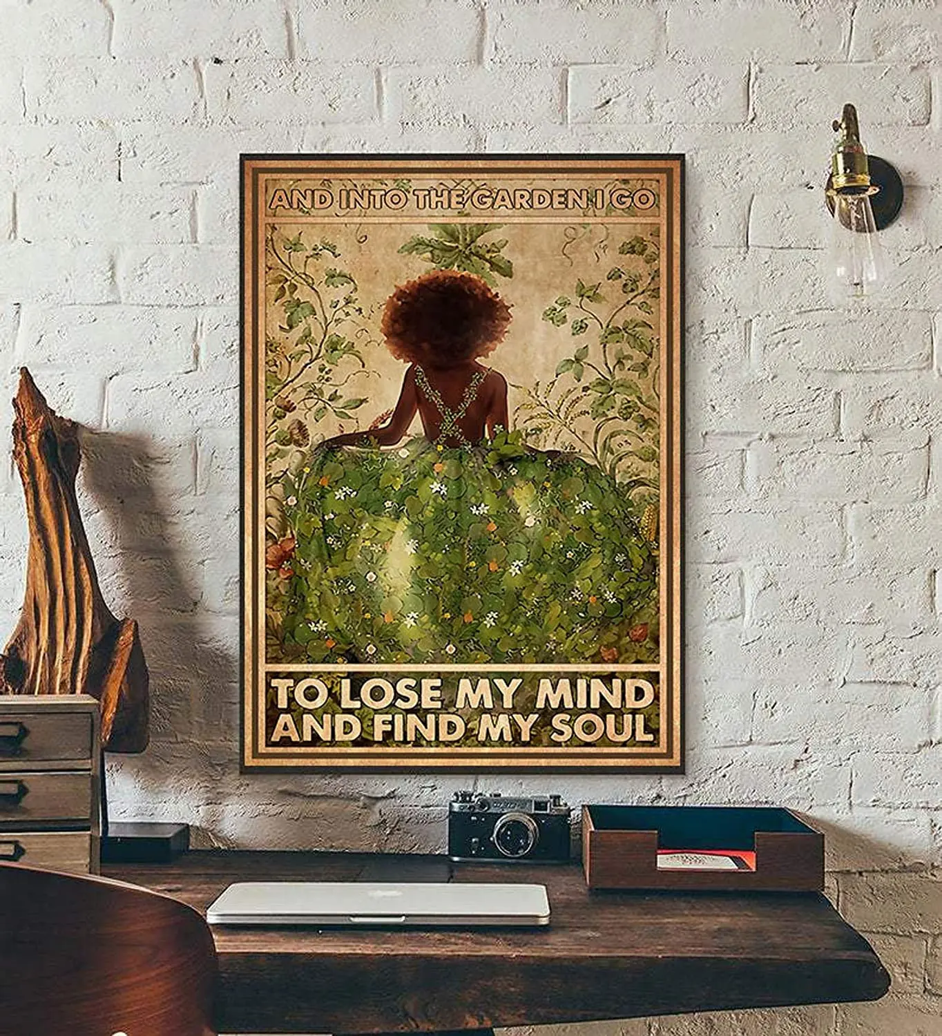 Eeypy Metal Sign and Into The Garden I Go to Lose My Mind and Find My Soul Art, Gardening Art Print, Love Garden Sign, Black
Eeypy Metal Sign and Into The Garden I Go to Lose My Mind and Find My Soul Art, Gardening Art Print, Love Garden Sign, Black