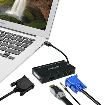 4 in 1 Type-C to HDMI/VGA/DVI with Audio Adapter Laptop to Display Converter Cable
4 in 1 Type-C to HDMI/VGA/DVI with Audio Adapter Laptop to Display Converter Cable
