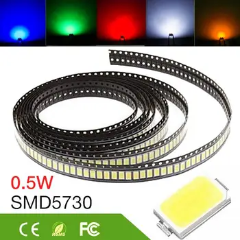 50/100pcs DIY Emitting Diode SMD 5730 Diode 5730 Chip Durable Super Bright 5730 Chip Bead LED Lamp
50/100pcs DIY Emitting Diode SMD 5730 Diode 5730 Chip Durable Super Bright 5730 Chip Bead LED Lamp