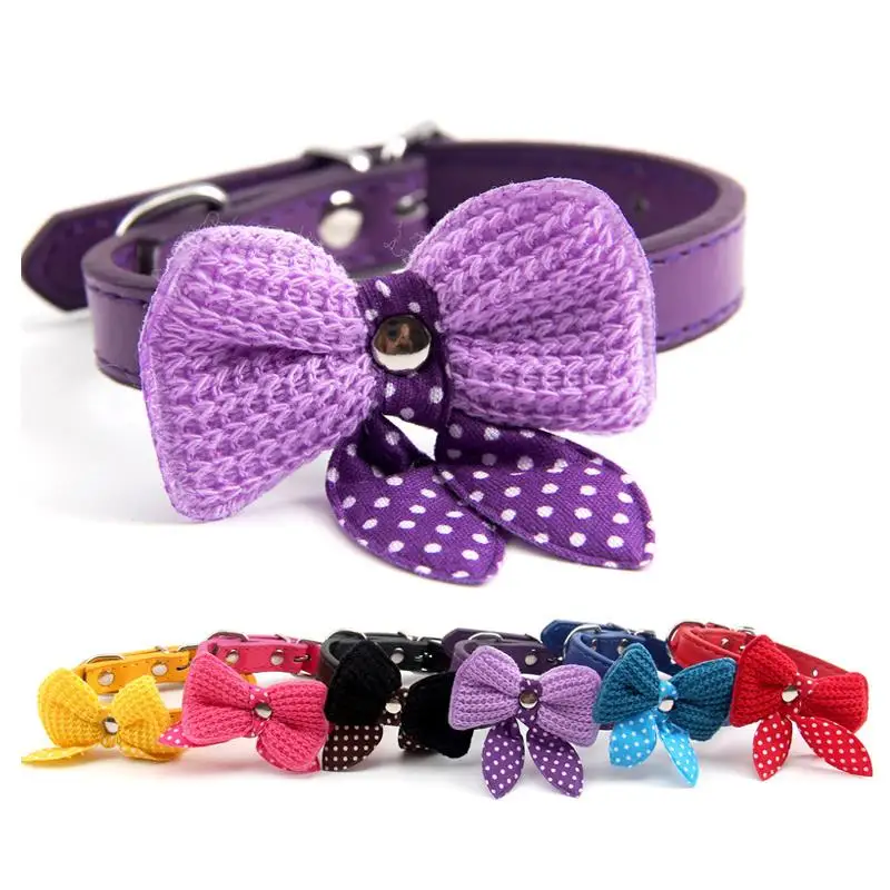 Pet Dog Necklace Dog Collar Adjustable Pet Dog Cat Collar Cute Bow Collar Pooch Bell Small For Dog Cat Neck Collars 6 Colors S M
Pet Dog Necklace Dog Collar Adjustable Pet Dog Cat Collar Cute Bow Collar Pooch Bell Small For Dog Cat Neck Collars 6 Colors S M