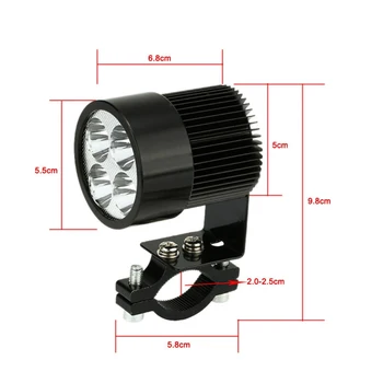 Pair 4LED Waterproof Motorcycle DRL Driving Headlight Spot Light Fog Light Mount New And High Quality
Pair 4LED Waterproof Motorcycle DRL Driving Headlight Spot Light Fog Light Mount New And High Quality