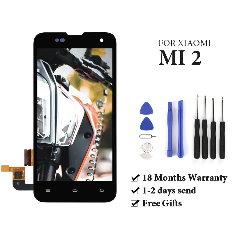 Phone Replacement Display For Mi 2 2S LCD Touch Screen With Frame 4.3'' OEM Black High Quality Panel Digitizer Assembly
Phone Replacement Display For Mi 2 2S LCD Touch Screen With Frame 4.3'' OEM Black High Quality Panel Digitizer Assembly