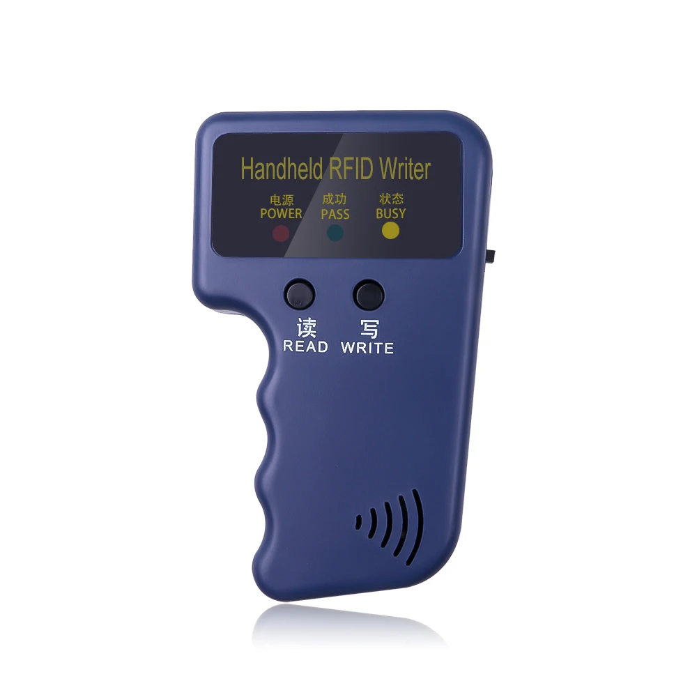 High Quality Handheld 125KHz RFID Duplicator Copier Writer Programmer Reader Rewritable ID Card Copier For Tags and Cards
High Quality Handheld 125KHz RFID Duplicator Copier Writer Programmer Reader Rewritable ID Card Copier For Tags and Cards