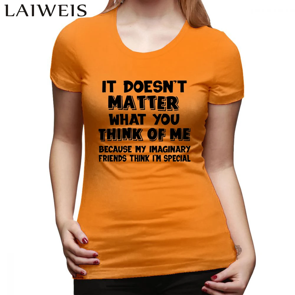 It Doesn't Matter What You Think Of Me Print T shirts 2020 Summer Women Tops Cotton Tshirt Short sleeve female T-shirt
It Doesn't Matter What You Think Of Me Print T shirts 2020 Summer Women Tops Cotton Tshirt Short sleeve female T-shirt