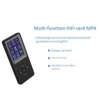 MP4 Music Media Player Microphone Video Movie Sports LCD Slim Portable Mini FM High Quality Durable
MP4 Music Media Player Microphone Video Movie Sports LCD Slim Portable Mini FM High Quality Durable