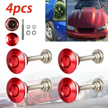 4X Quick Release Push Hood Latch Button Car Pin Bonnet Lock Bumper Clip Latches
4X Quick Release Push Hood Latch Button Car Pin Bonnet Lock Bumper Clip Latches