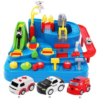 2020 New Hot Selling Small Train Track Set Big Adventure Rescue Kit Car Shaoguan Adventure Children's Toy Car Track Car Toy
2020 New Hot Selling Small Train Track Set Big Adventure Rescue Kit Car Shaoguan Adventure Children's Toy Car Track Car Toy