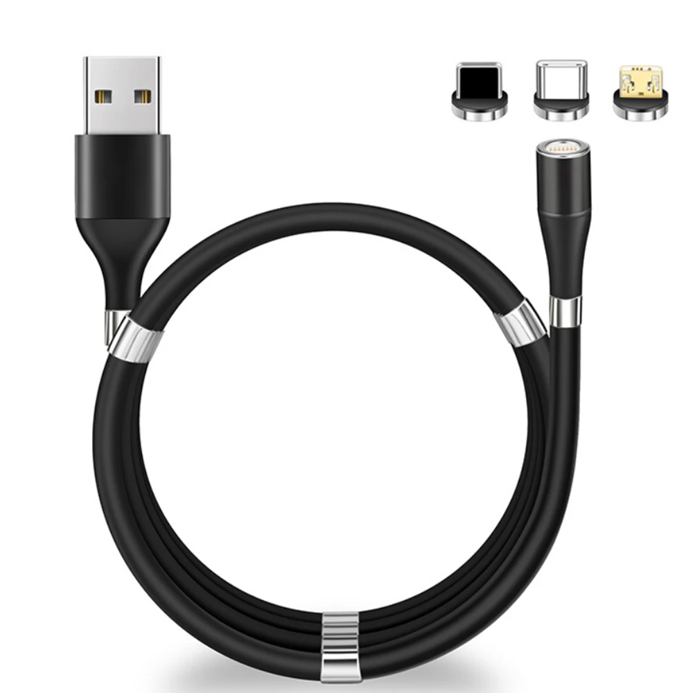 Magic Rope USB-C Magnetic Cable Type C Micro USB Cable Fast Charging Data Sync Cord For Samsung A51 S10 Auto Storage Magnet Cord
Magic Rope USB-C Magnetic Cable Type C Micro USB Cable Fast Charging Data Sync Cord For Samsung A51 S10 Auto Storage Magnet Cord