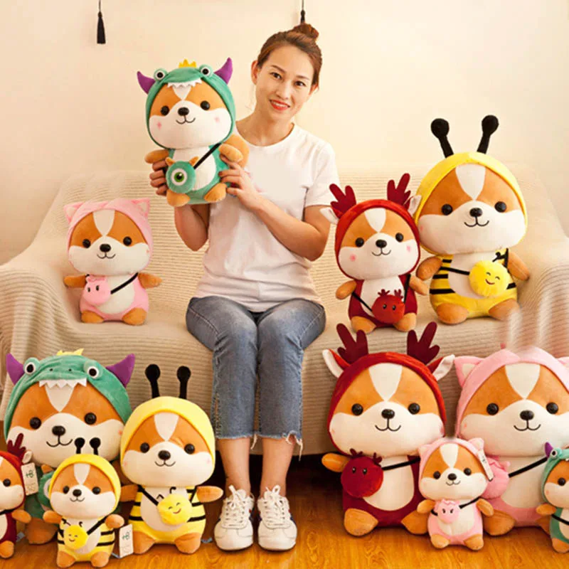 Cute Squirrel Shiba Inu Dog Plush Toy Stuffed Soft Animal Pillow Christmas Gift for Kids Valentine FAS6
Cute Squirrel Shiba Inu Dog Plush Toy Stuffed Soft Animal Pillow Christmas Gift for Kids Valentine FAS6