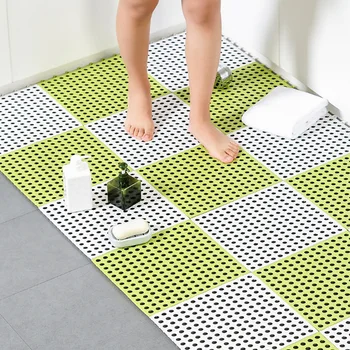 Small Hole Bathroom Mat PVC Modern Style Waterproof Hollow Splicable Bathroom Floor Mat Massage Bathroom Anti-skid Accessories
Small Hole Bathroom Mat PVC Modern Style Waterproof Hollow Splicable Bathroom Floor Mat Massage Bathroom Anti-skid Accessories