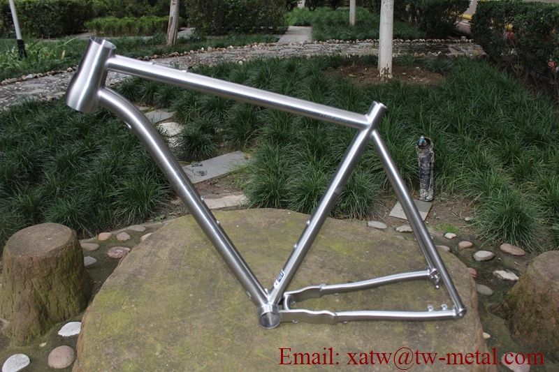 titanium mountain bike frame with thru axle dropout | Спорт и развлечения