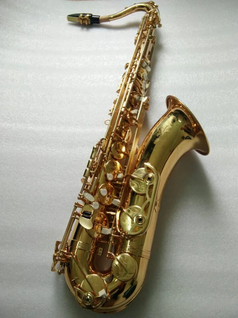 Tenor Saxophone Tenor Sax Musical Instruments Professional Tenor Sax Gold Lacquer Mouthpiece Reeds Neck and case
Tenor Saxophone Tenor Sax Musical Instruments Professional Tenor Sax Gold Lacquer Mouthpiece Reeds Neck and case