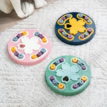 Dog Puzzle Toys Turntable Slow Feeder Educational Toy Bone Interactive Food Bowl Slowly Eating Bowl Pet Cat Dogs Training Game 
Dog Puzzle Toys Turntable Slow Feeder Educational Toy Bone Interactive Food Bowl Slowly Eating Bowl Pet Cat Dogs Training Game