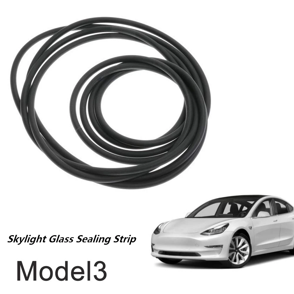 Windshield Car Accessories Roof Wind Guard Noise Lowering Reduction Seal Kit Skylight glass sealing strip for Tesla Model 3 
Windshield Car Accessories Roof Wind Guard Noise Lowering Reduction Seal Kit Skylight glass sealing strip for Tesla Model 3
